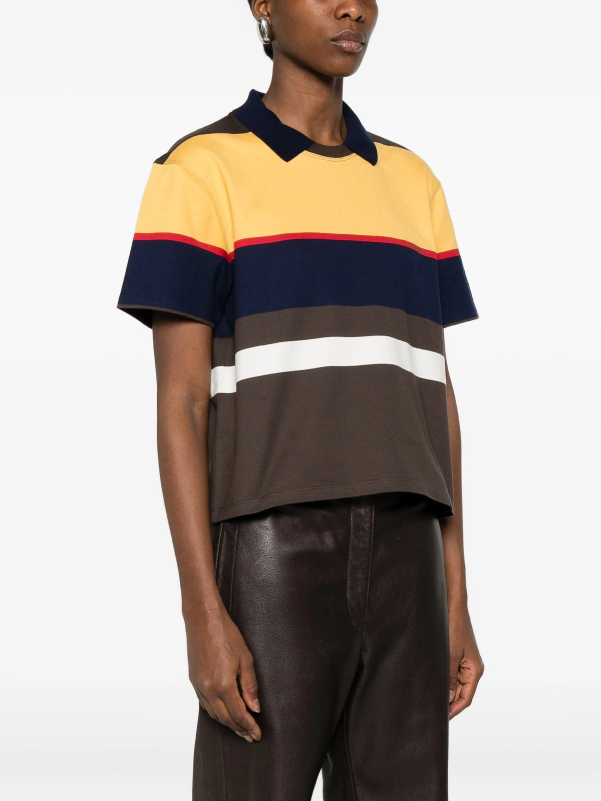 Striped Cotton-Jersey T-Shirt