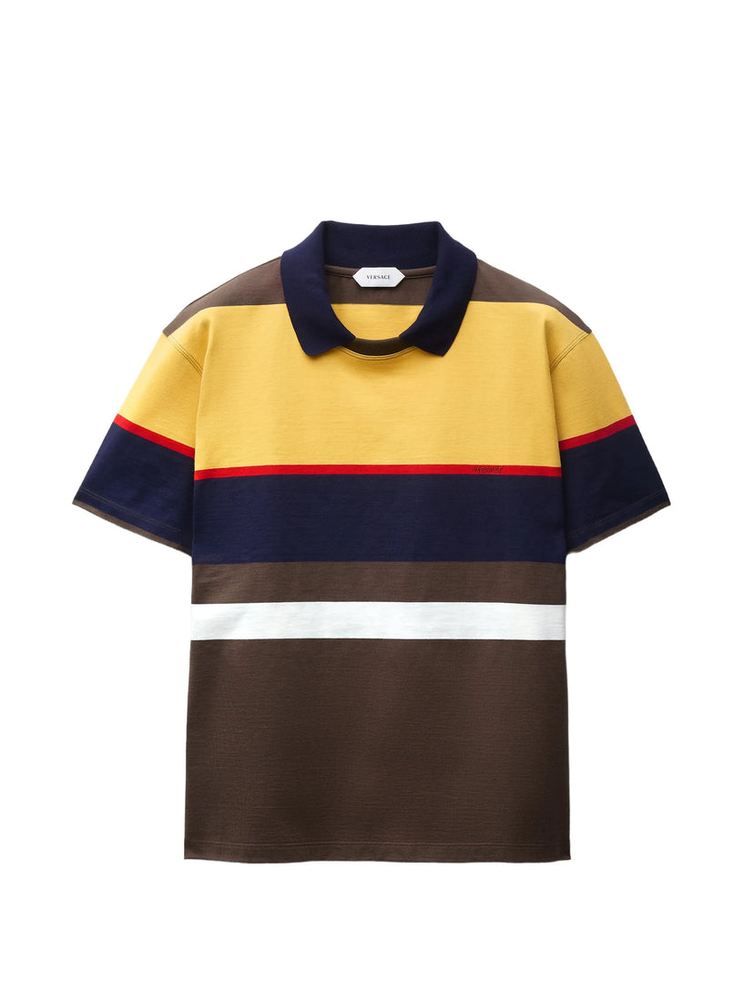Striped cotton jersey T-shirt