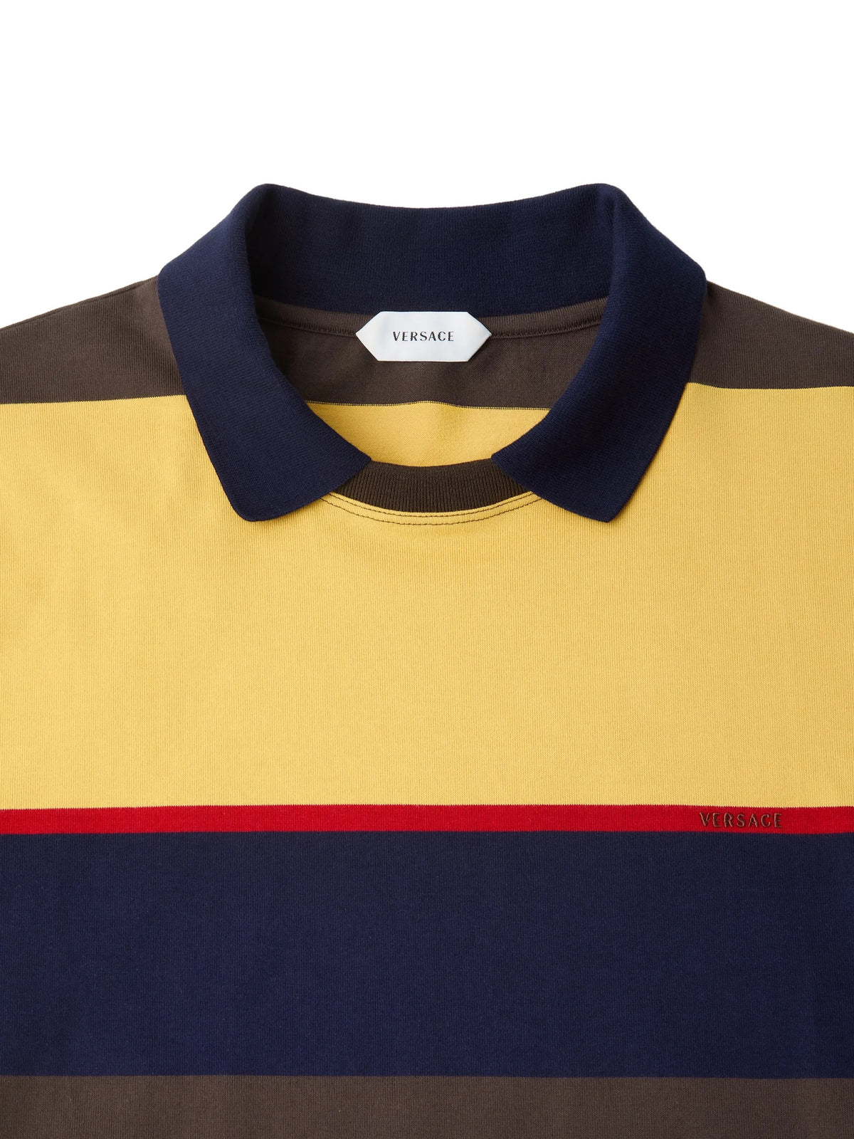 Striped cotton jersey T-shirt