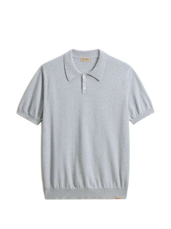 Polo lavorata a maglia
