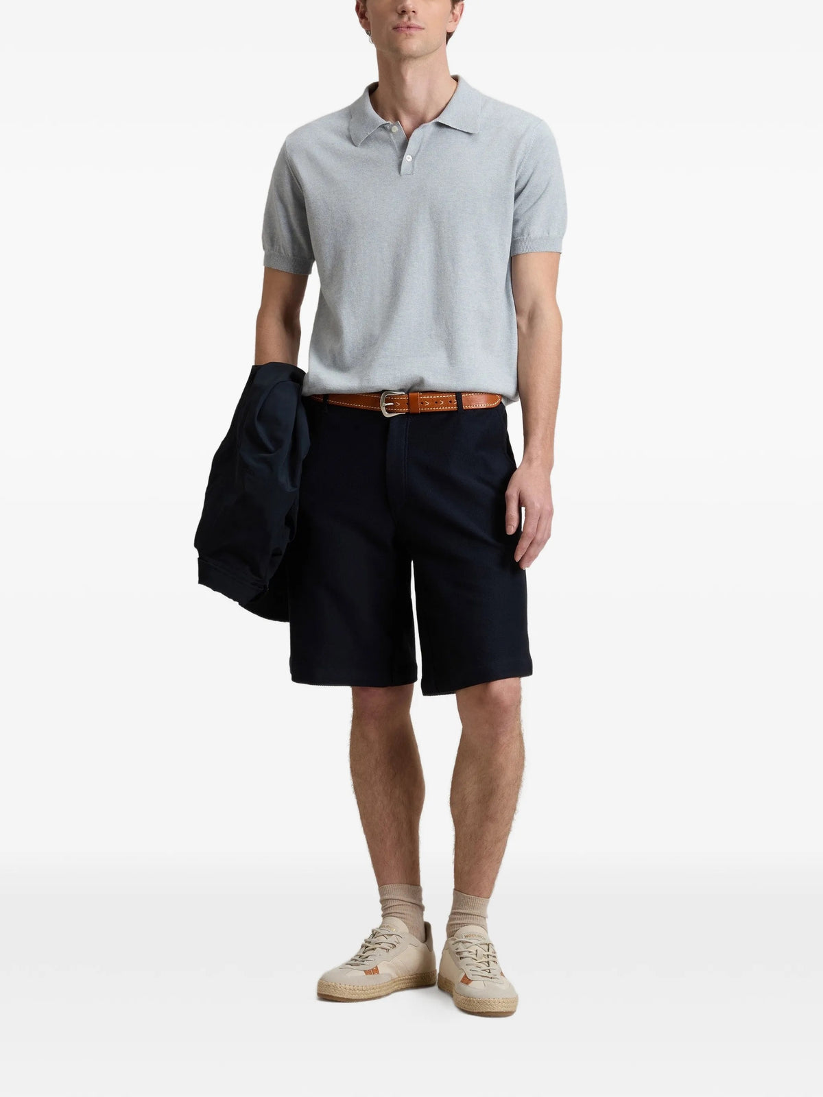 Knitted polo
