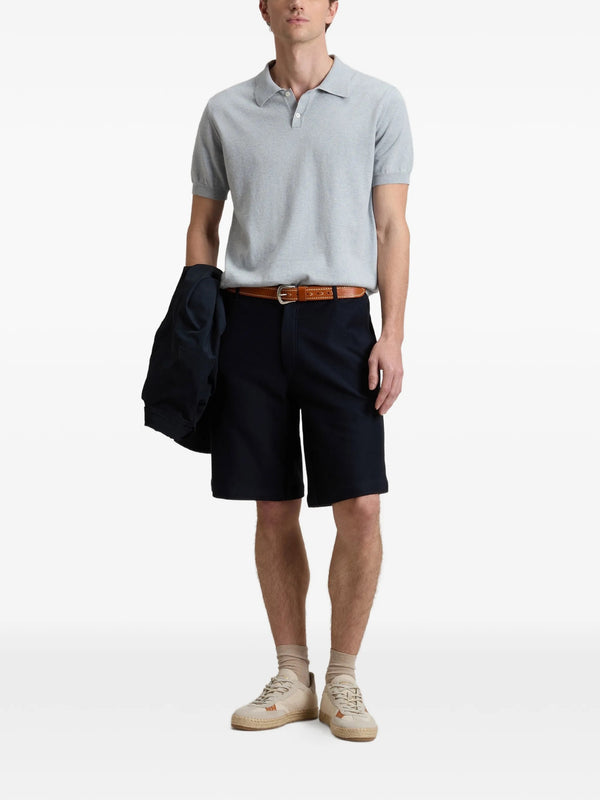 Polo lavorata a maglia