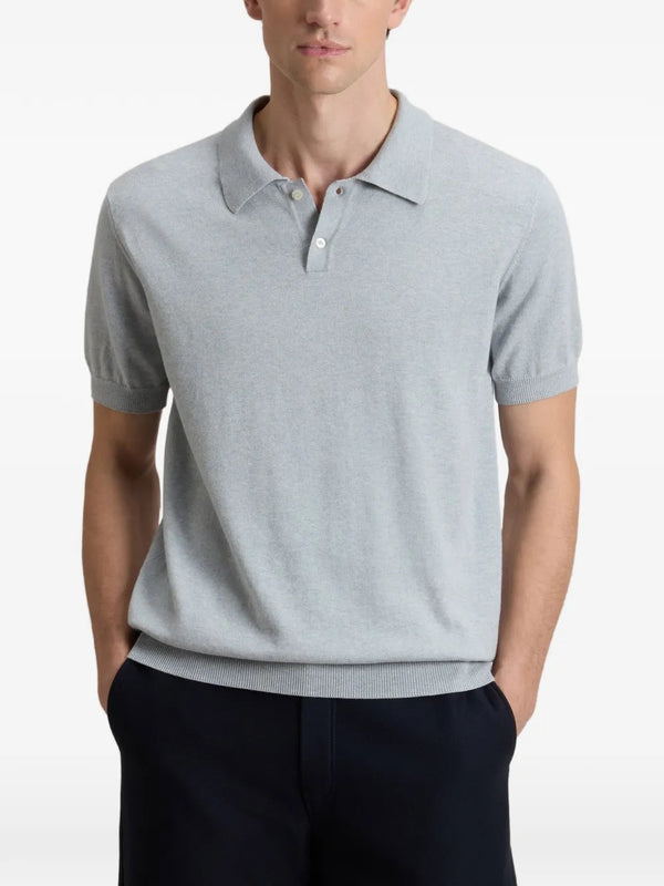 Polo lavorata a maglia