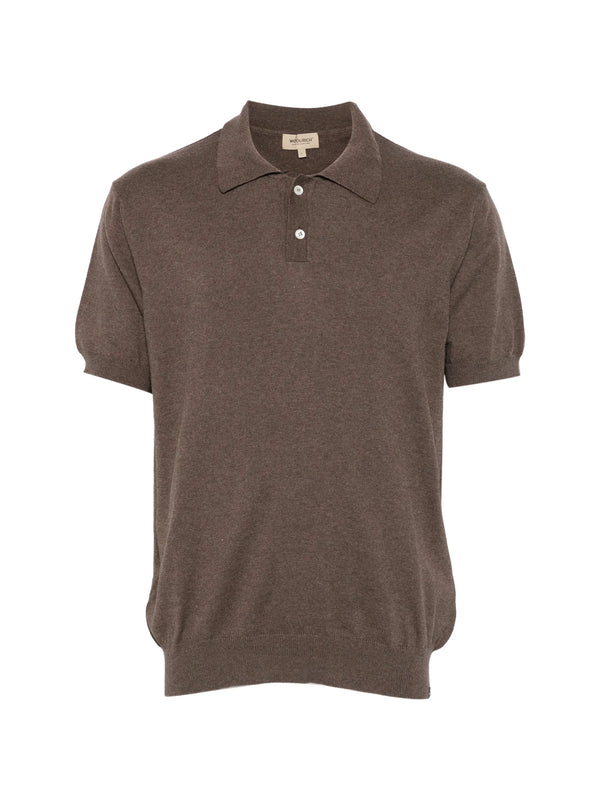 Polo lavorata a maglia