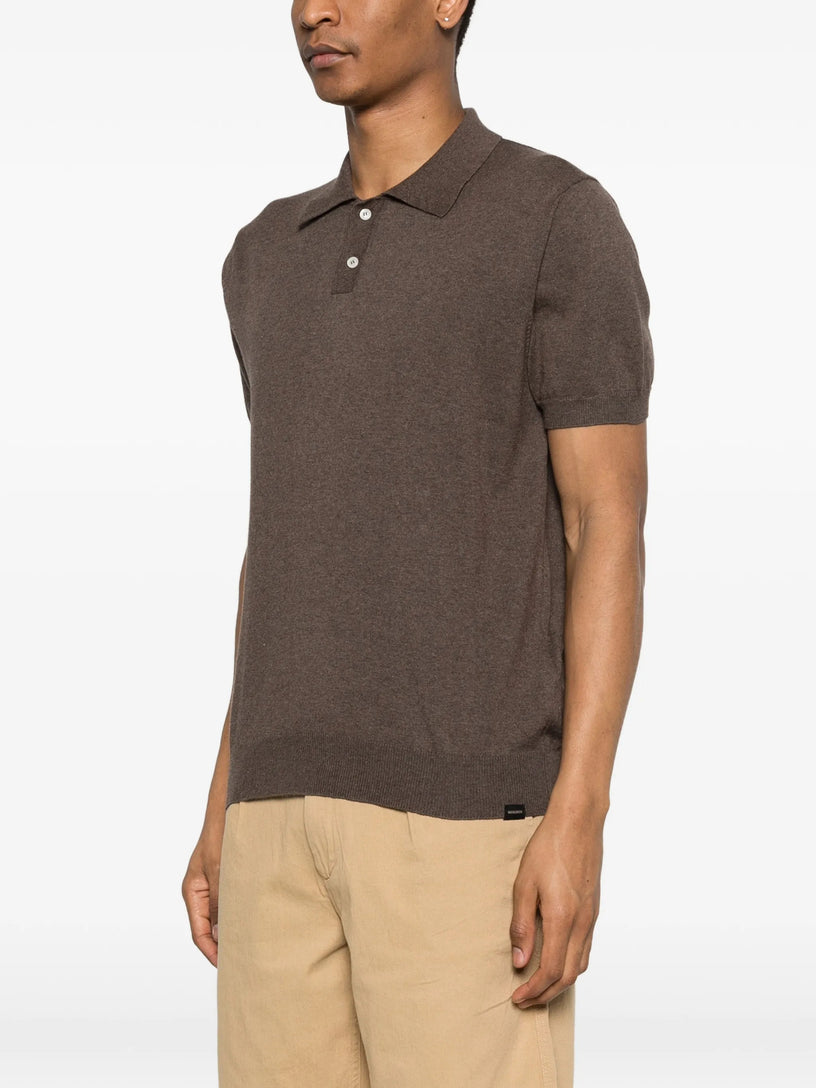 Knitted polo