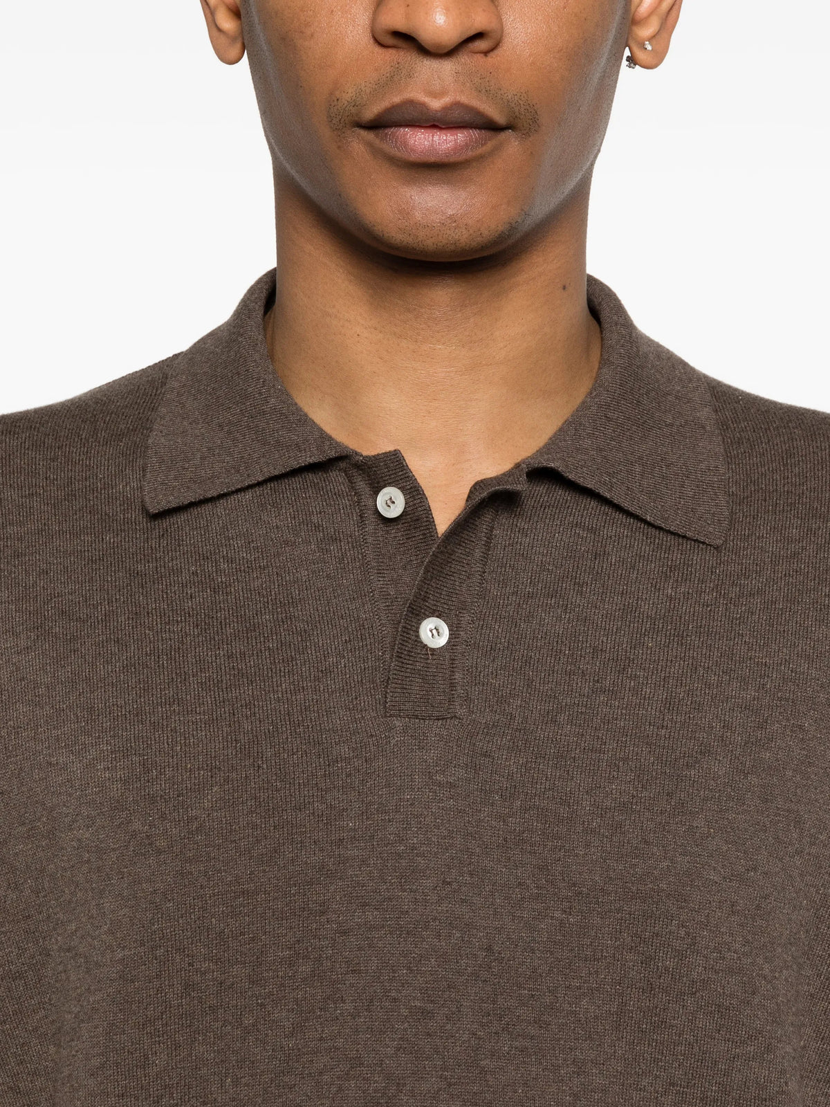 Knitted polo