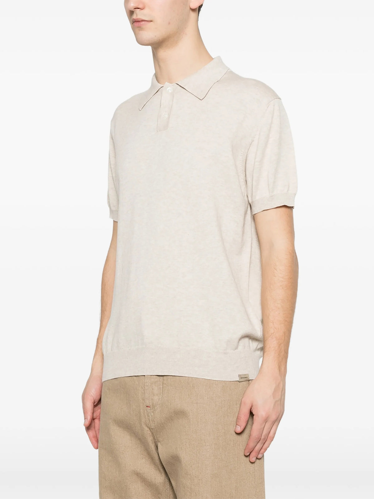 Knitted polo