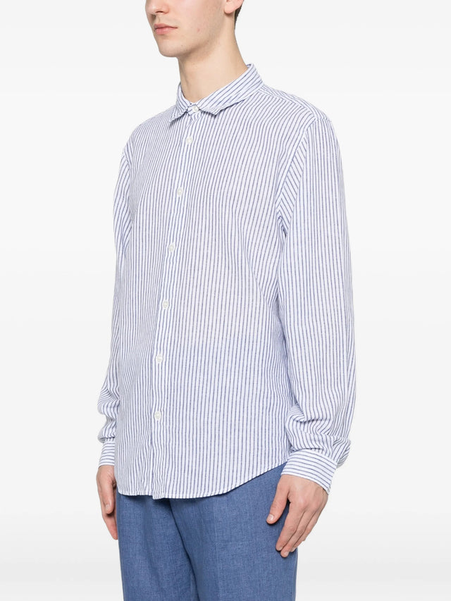 Striped linen shirt