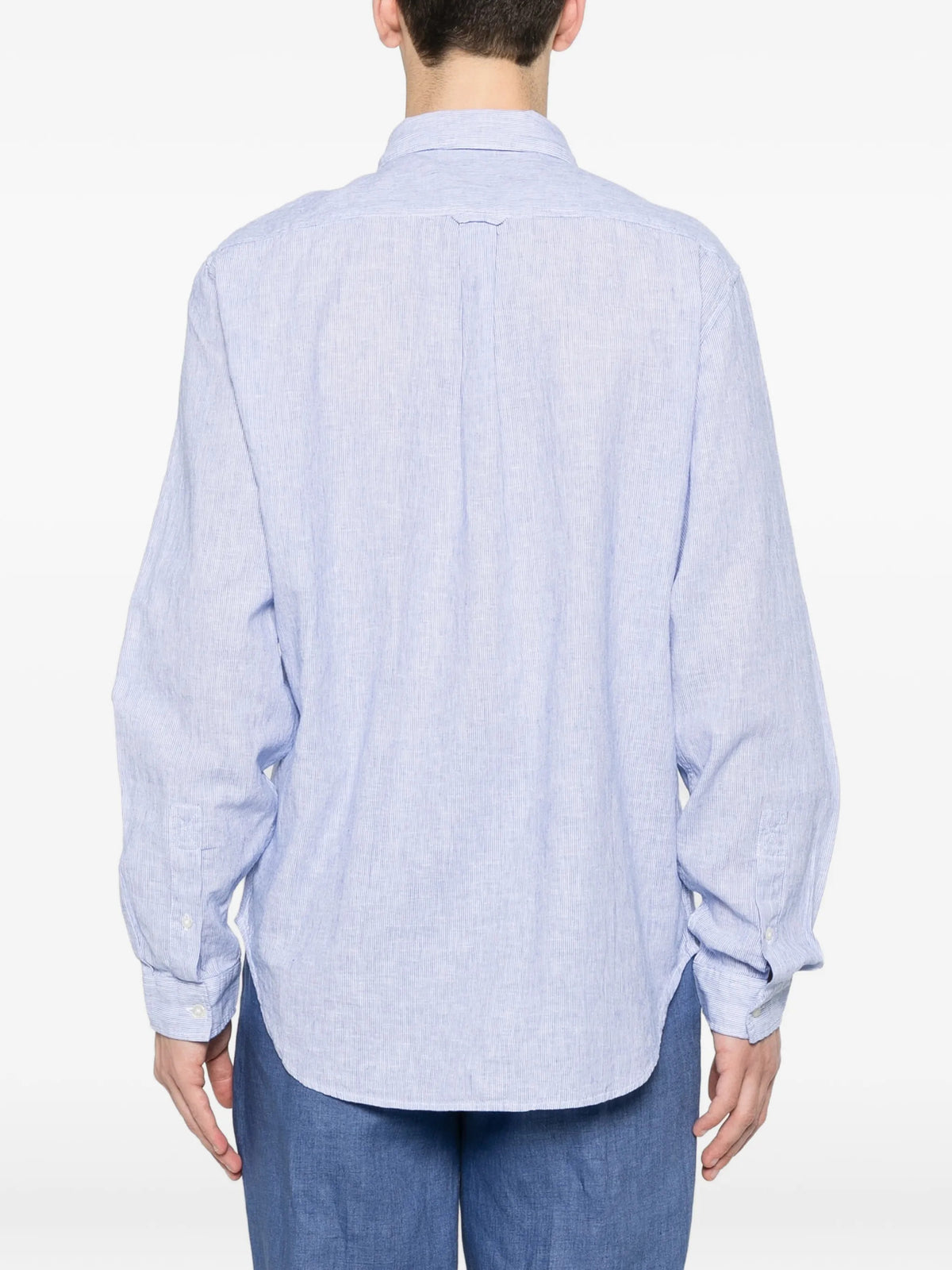 Striped linen shirt