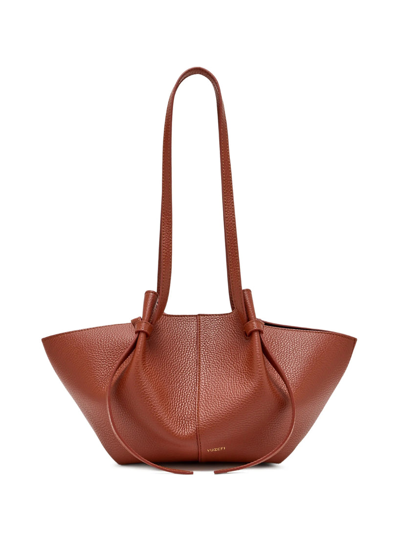 Grained leather Mochi