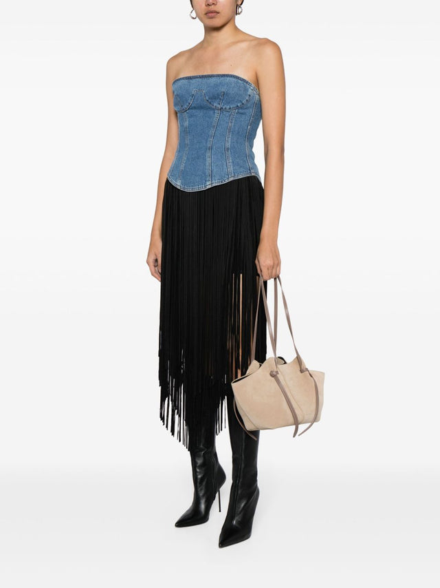 Mochi Suede Tote Bag