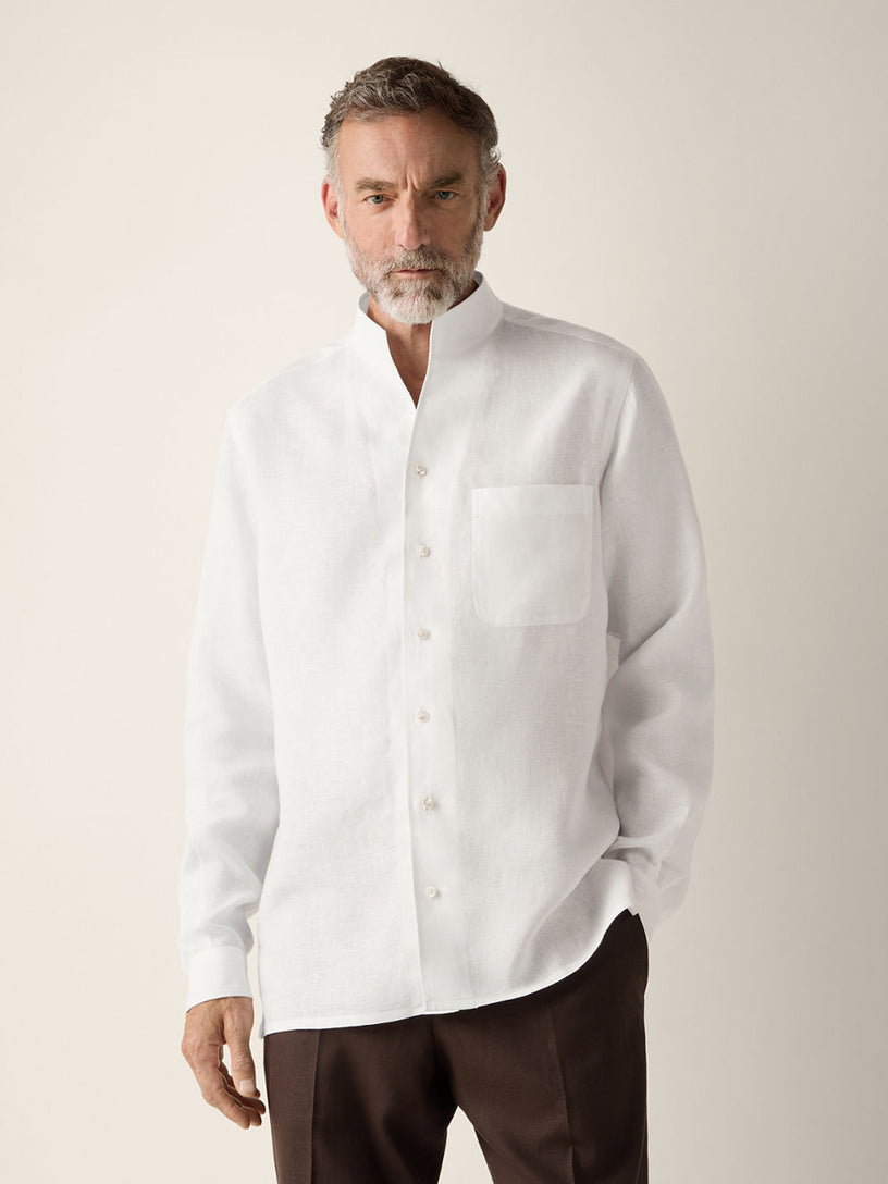 Camicia in Oasi Lino