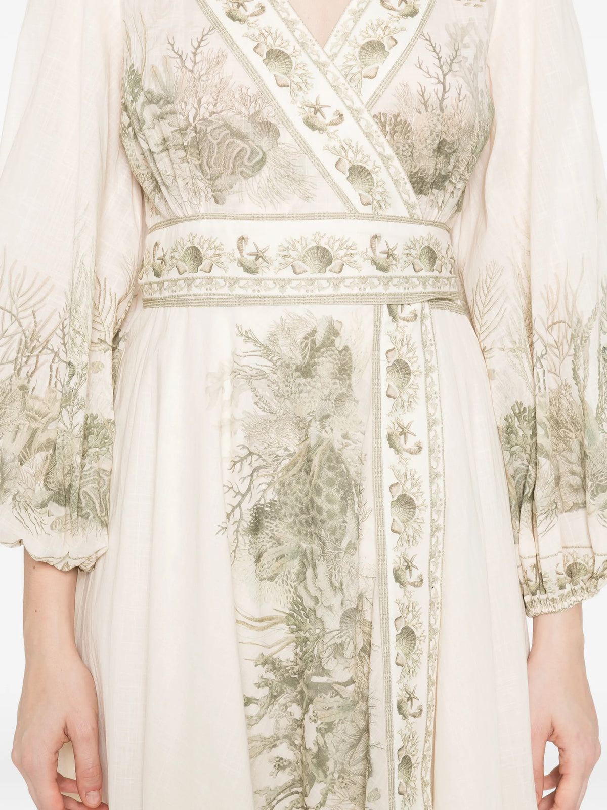 Wanderlust Wrap Midi Dress
