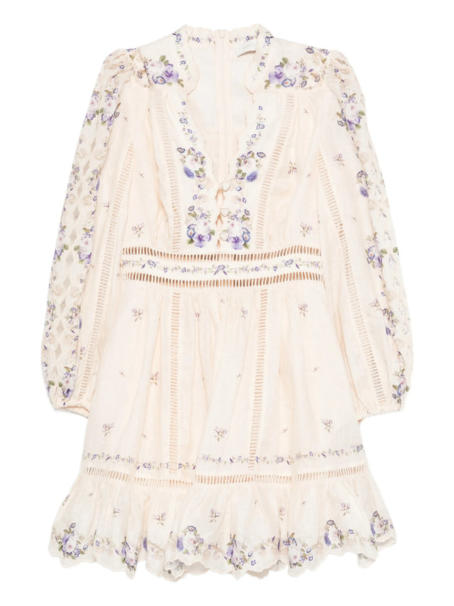 Patience Plunge Mini Dress