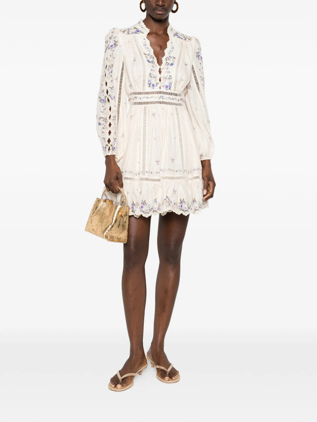 Patience Plunge Mini Dress