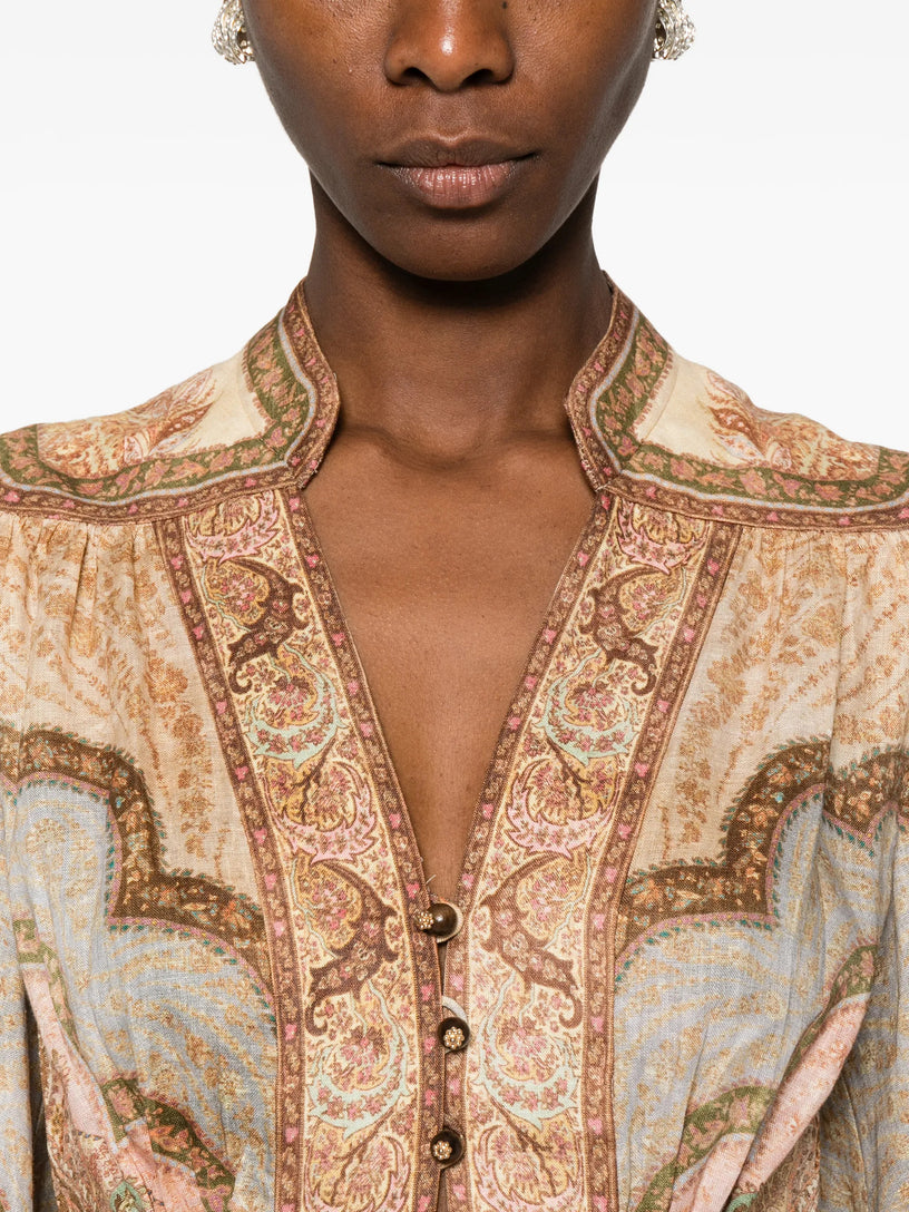 Wanderlust Plunge Midi Dress