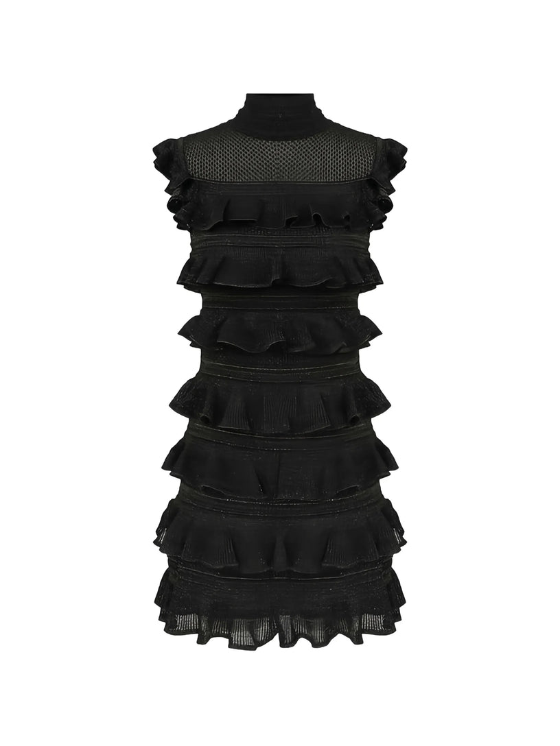 Rebellion Frill Mini Dress