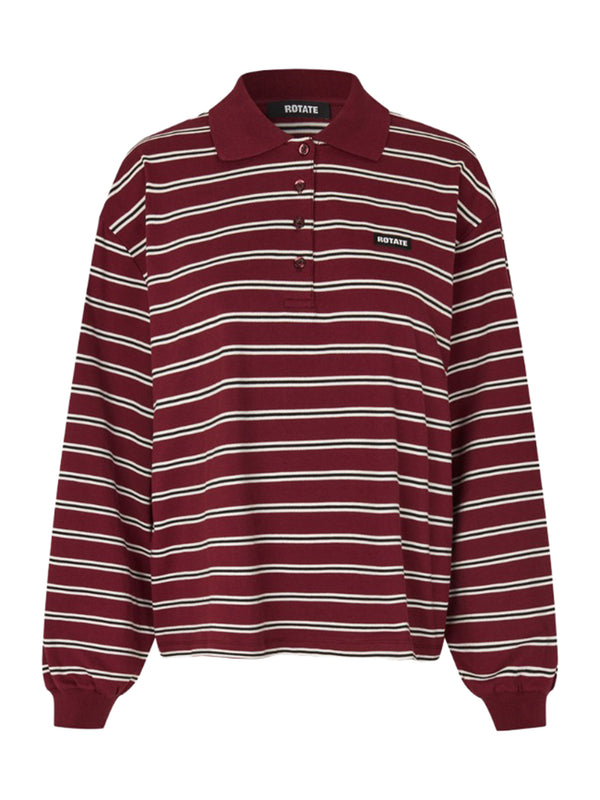 Pique longsleeve polo