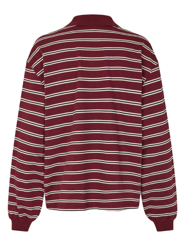 Pique longsleeve polo