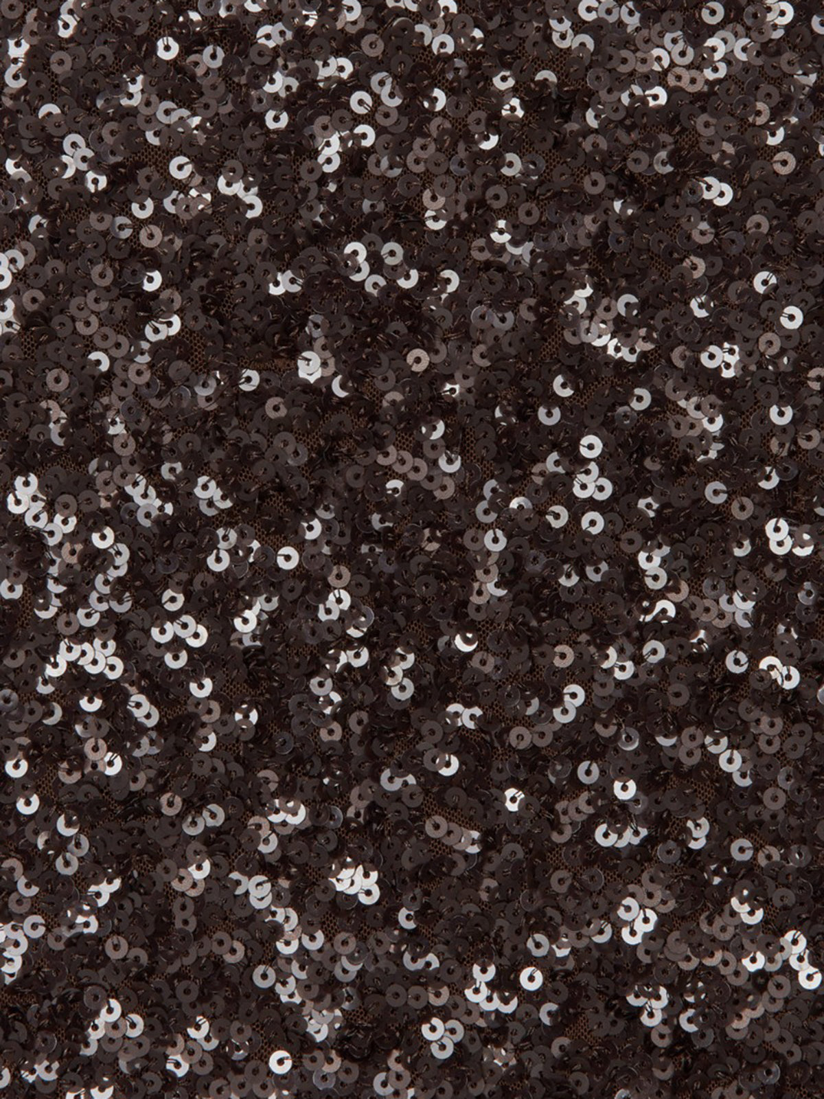 Abito lungo con paillettes e spacco