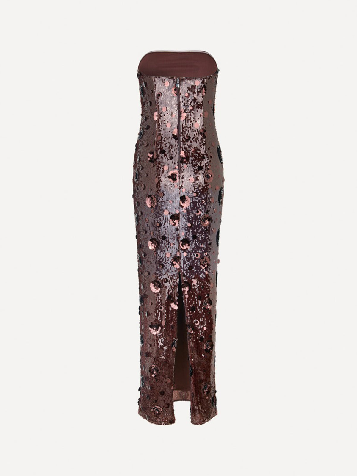 Abito tubolare con paillettes