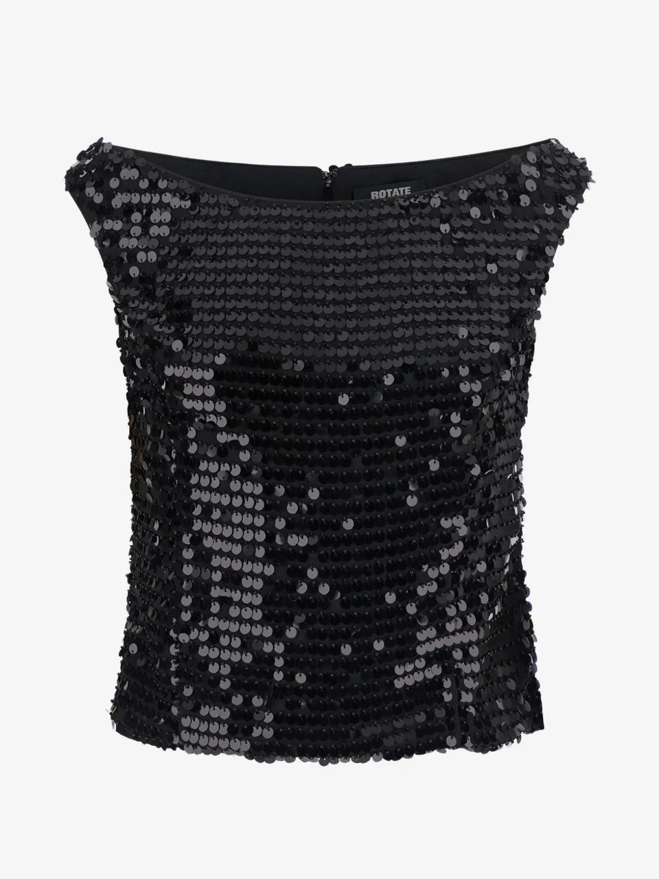 Sequins off-shoulder top