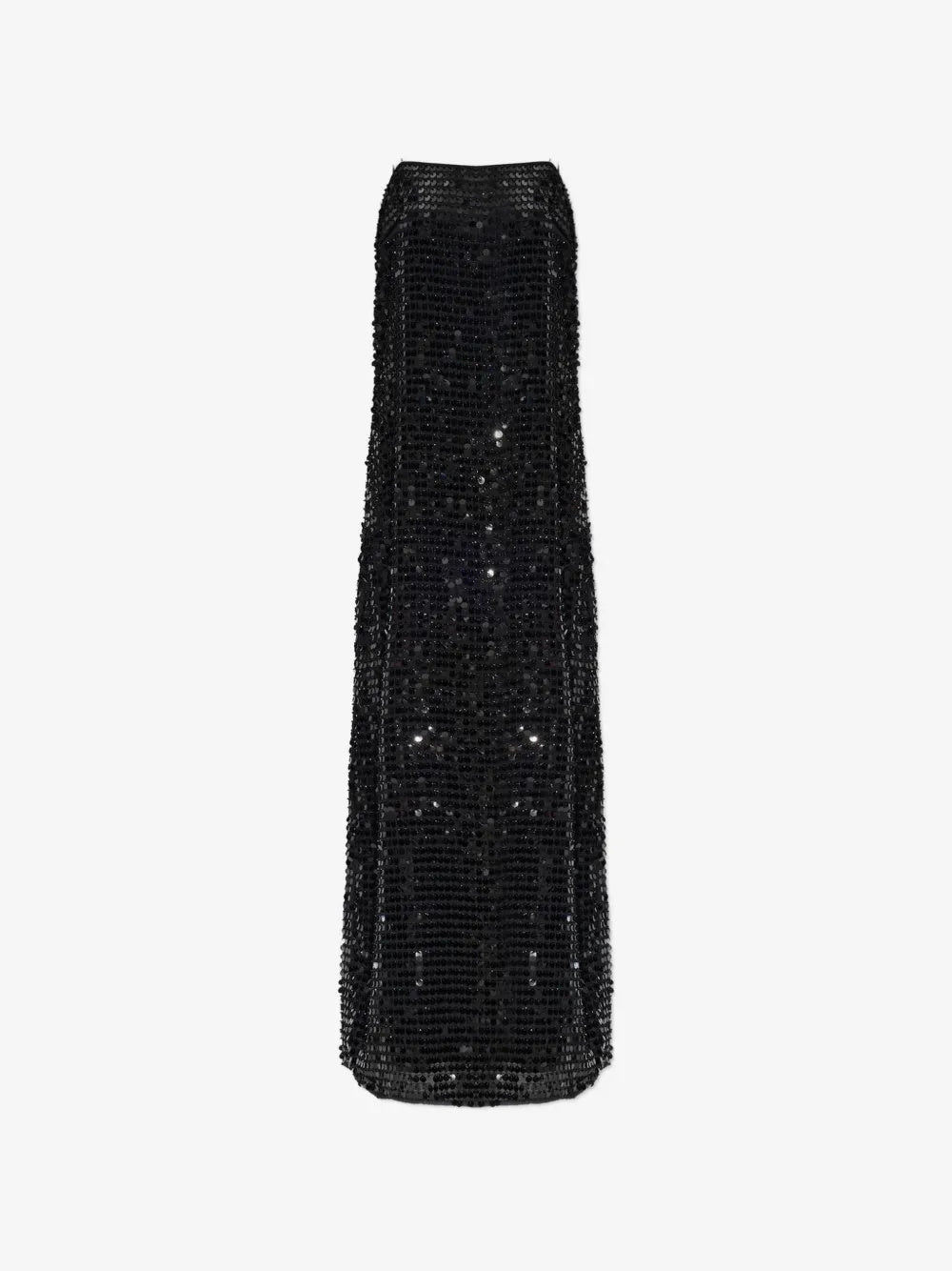 Abito maxi con paillettes
