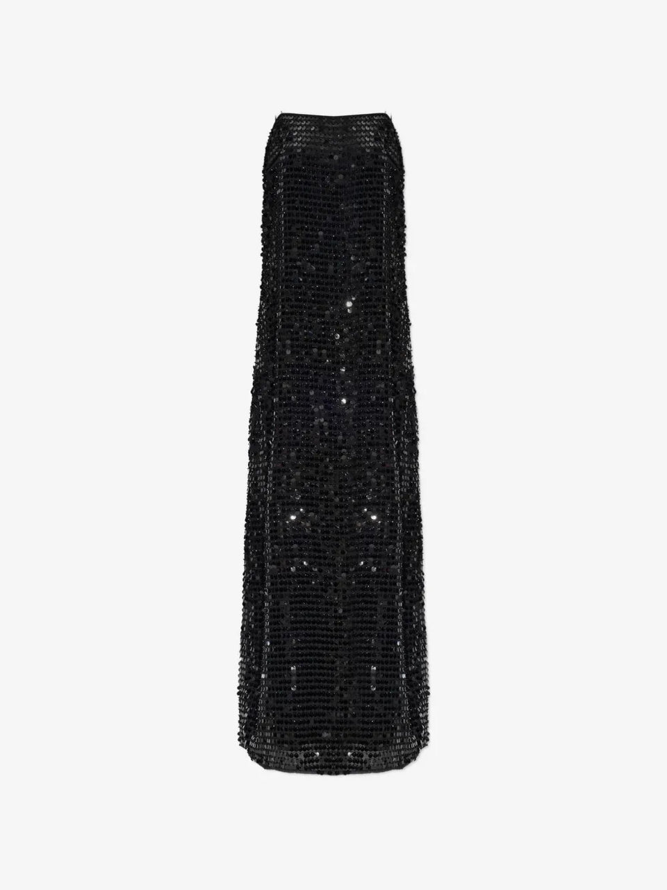 Abito maxi con paillettes