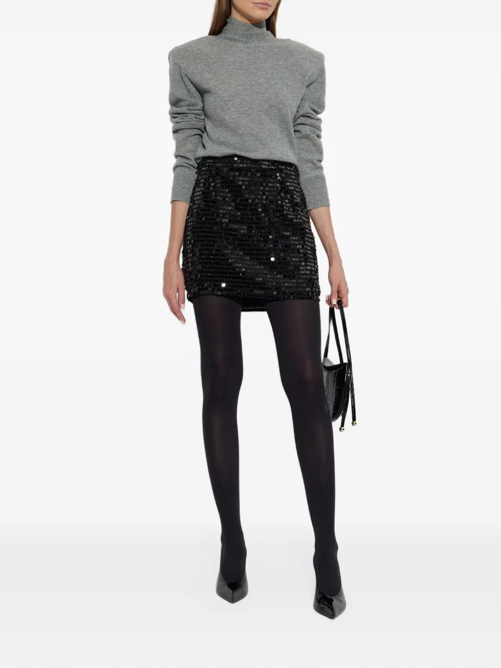 Mini gonna con paillettes