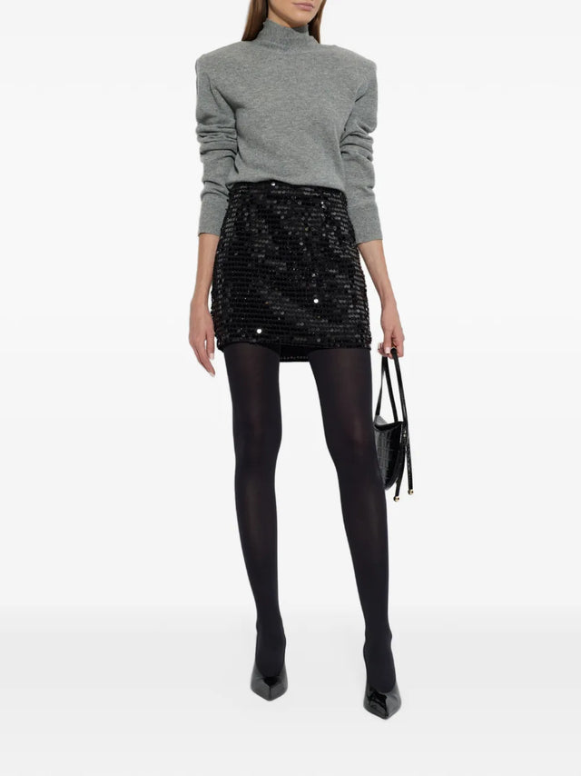 Mini gonna con paillettes