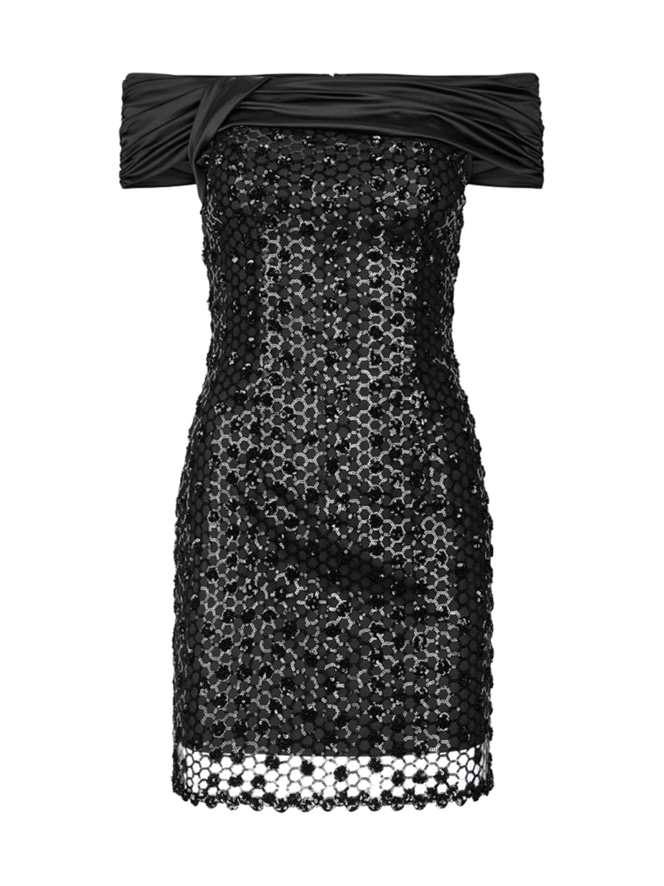 Mini abito con paillettes