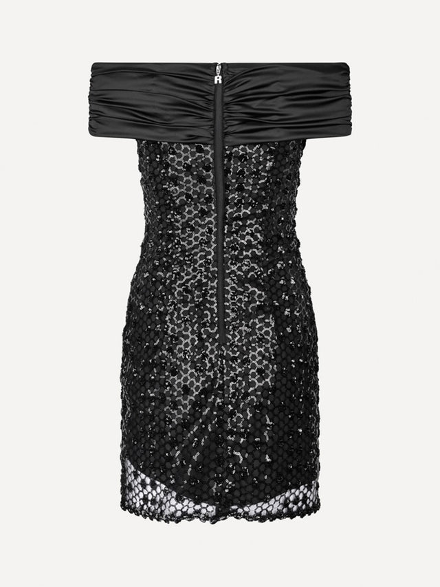 Mini abito con paillettes
