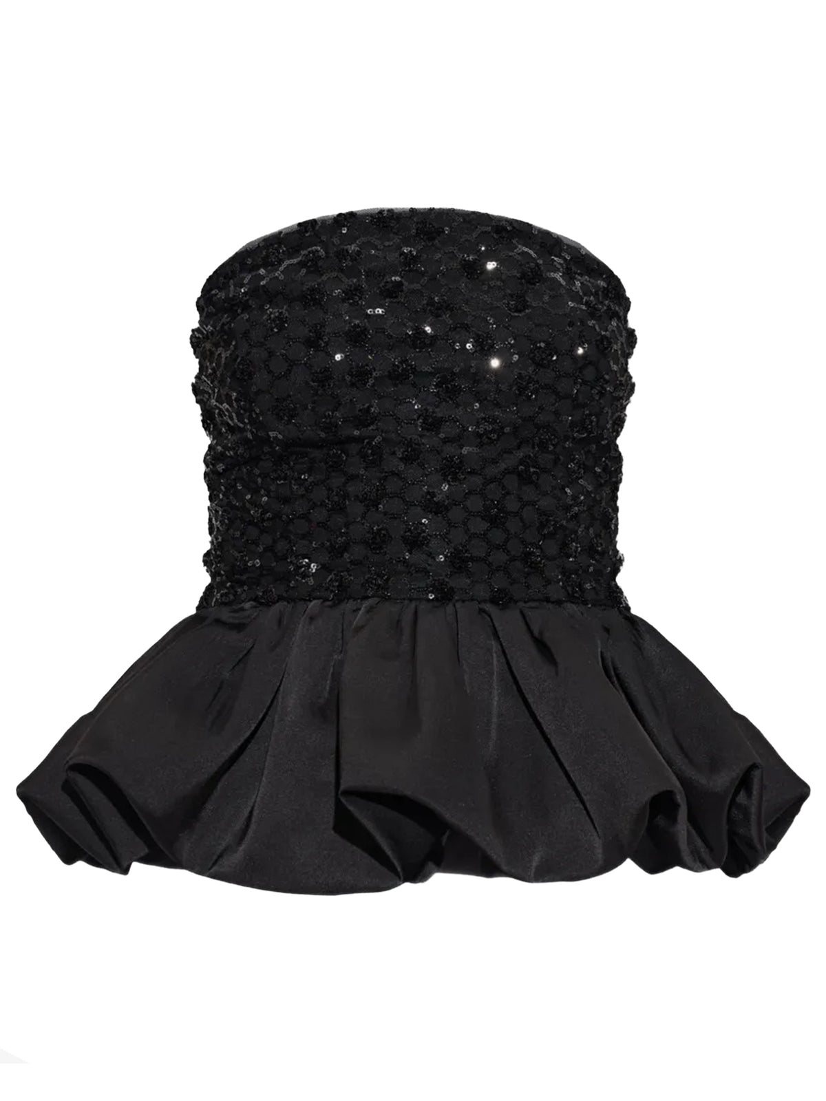 Top a palloncino con paillettes
