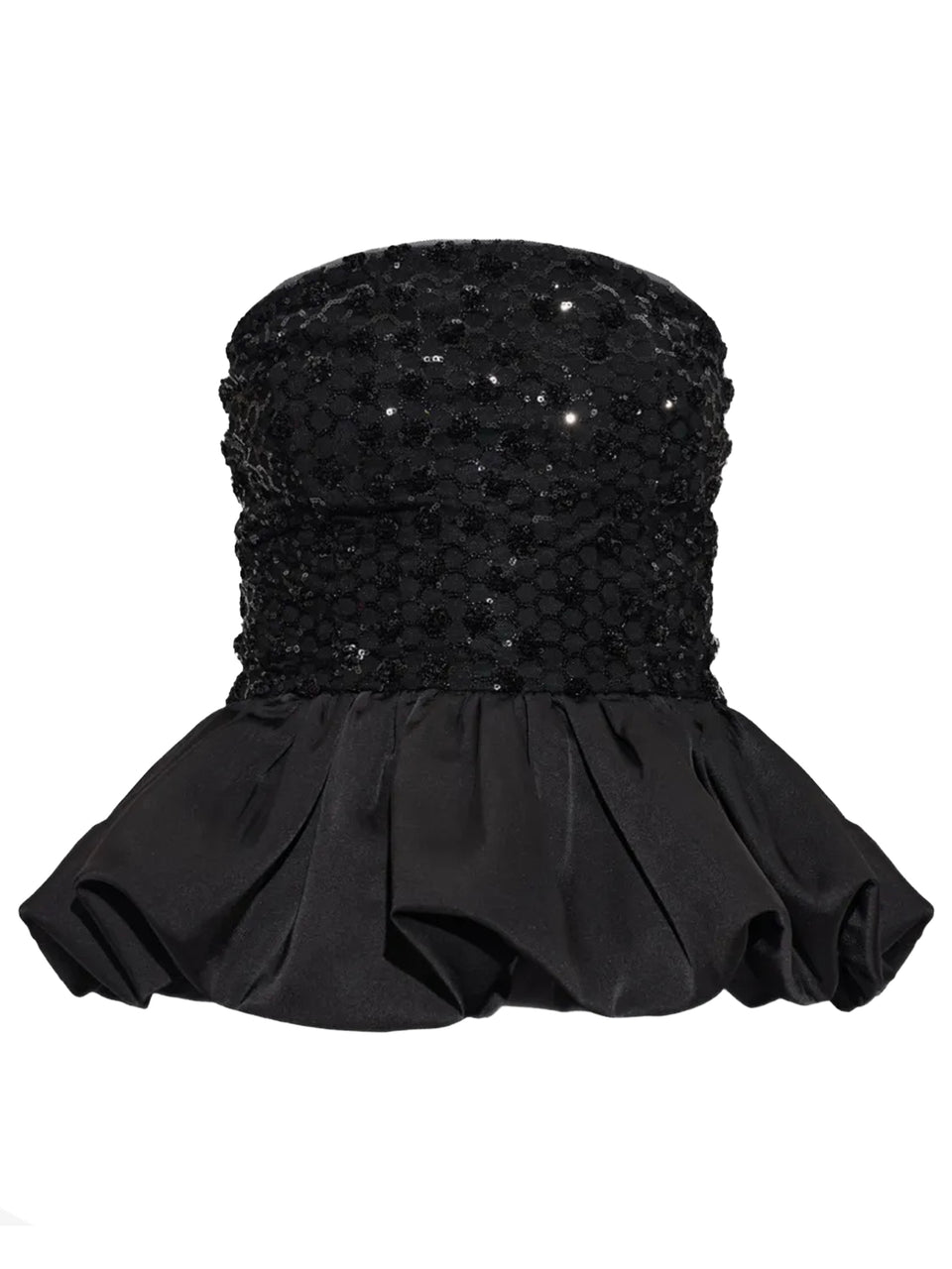 Top a palloncino con paillettes
