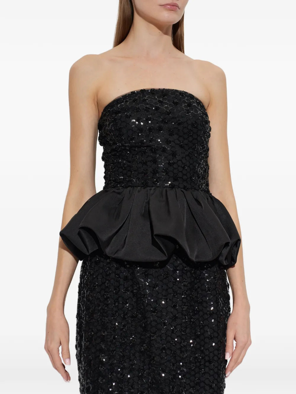 Top a palloncino con paillettes