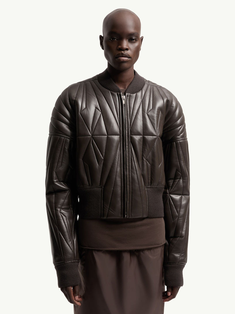 Geocamo Cropped Jacket