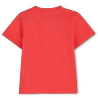 Bubble-tea tiger graphic T-shirt